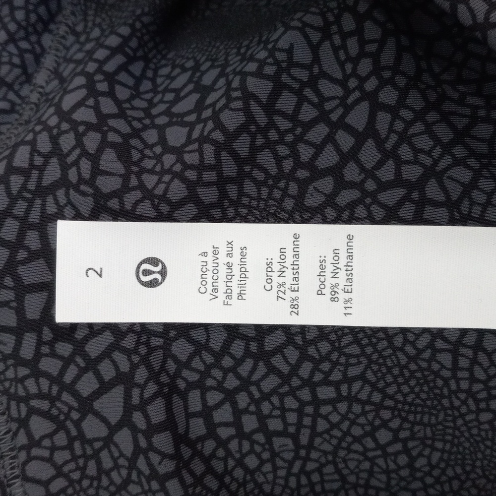 Lululemon Athletica Gray Leggings Woman's Size 2 - Picture 16 of 16